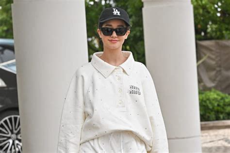 blanc Miu Miu sweat